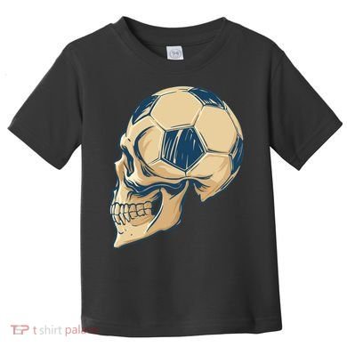 Skull Soccer Ball Toddler T-Shirt