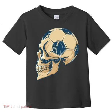 Skull Soccer Ball Toddler T-Shirt