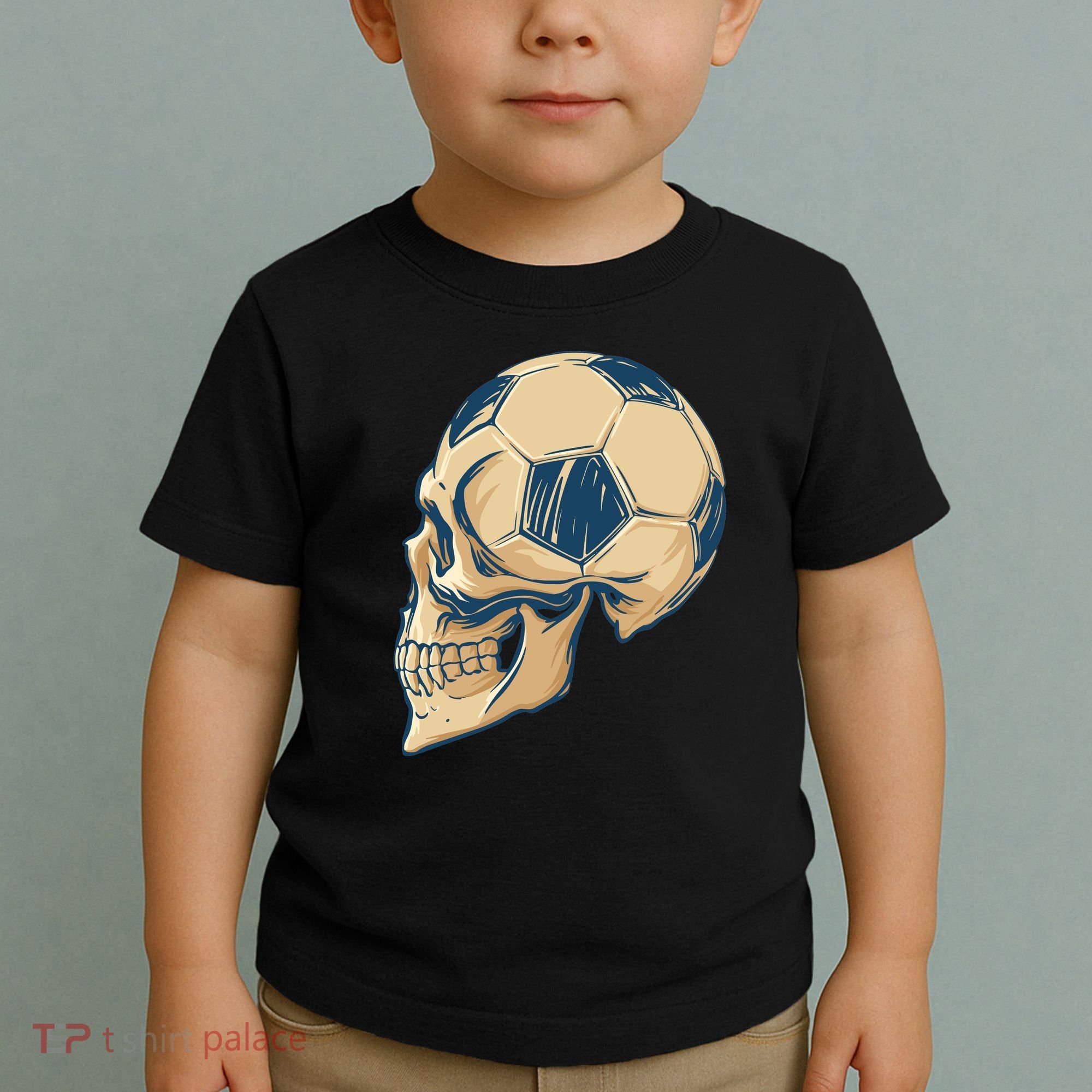 Skull Soccer Ball Toddler T-Shirt