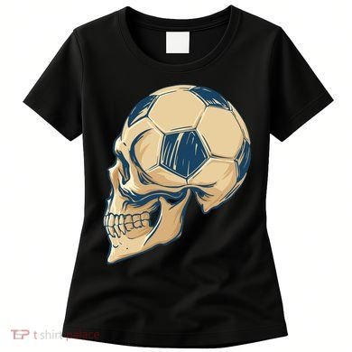 Skull Soccer Ball Women's T-Shirt