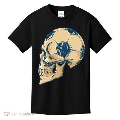 Skull Soccer Ball Kids T-Shirt