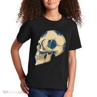 Skull Soccer Ball Kids T-Shirt thumb 2