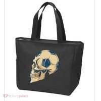 Skull Soccer Ball Tote Bag thumb 3