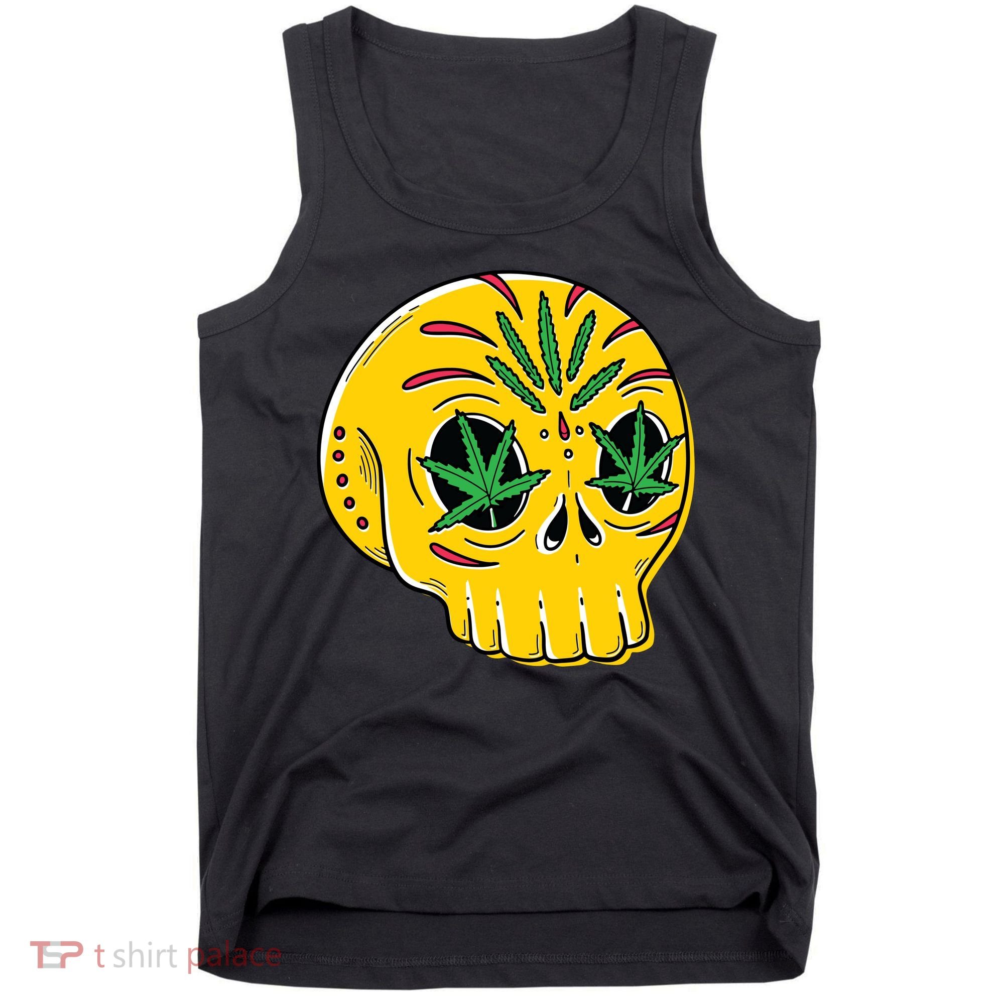 Skull Weed Tank Top