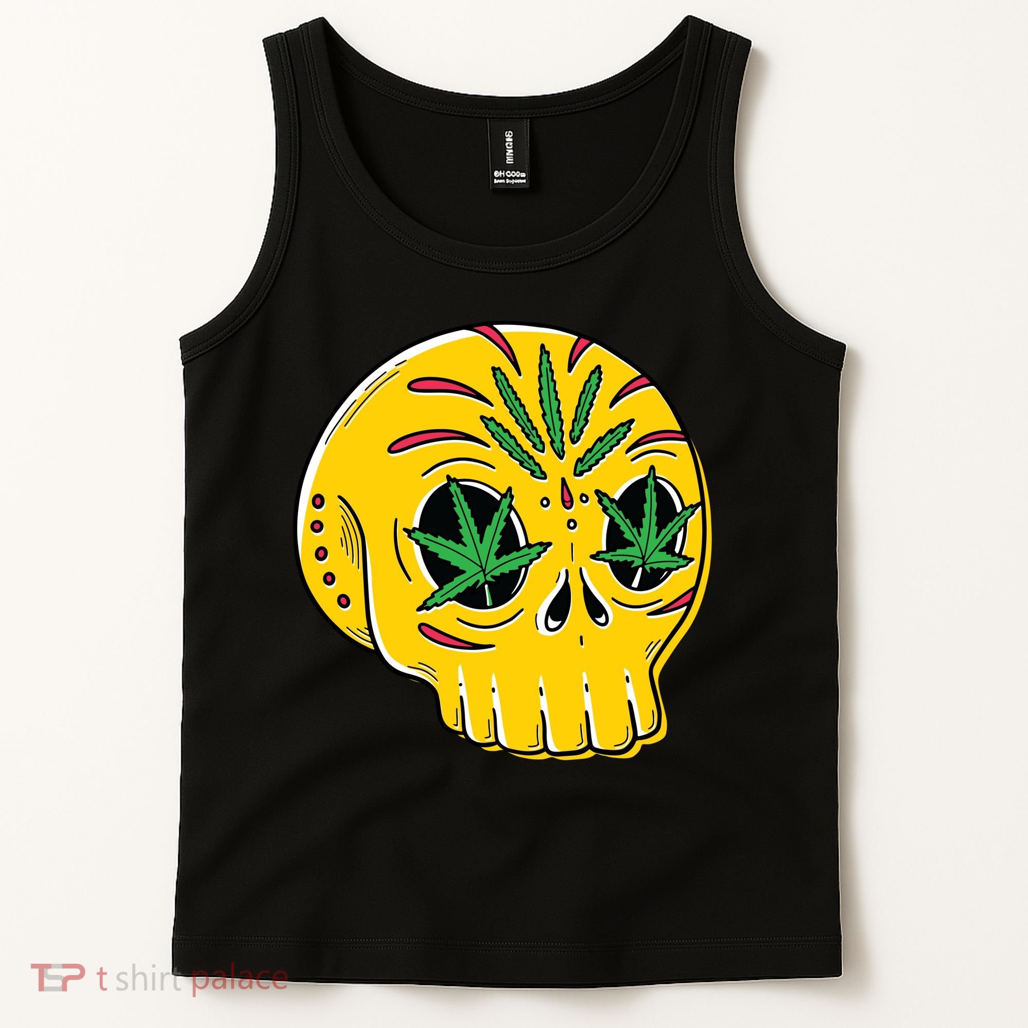 Skull Weed Tank Top