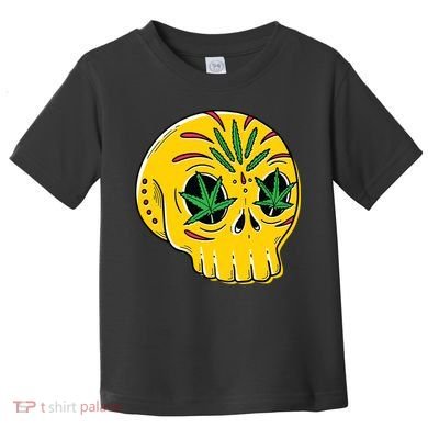 Skull Weed Toddler T-Shirt