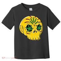 Skull Weed Toddler T-Shirt thumb 0