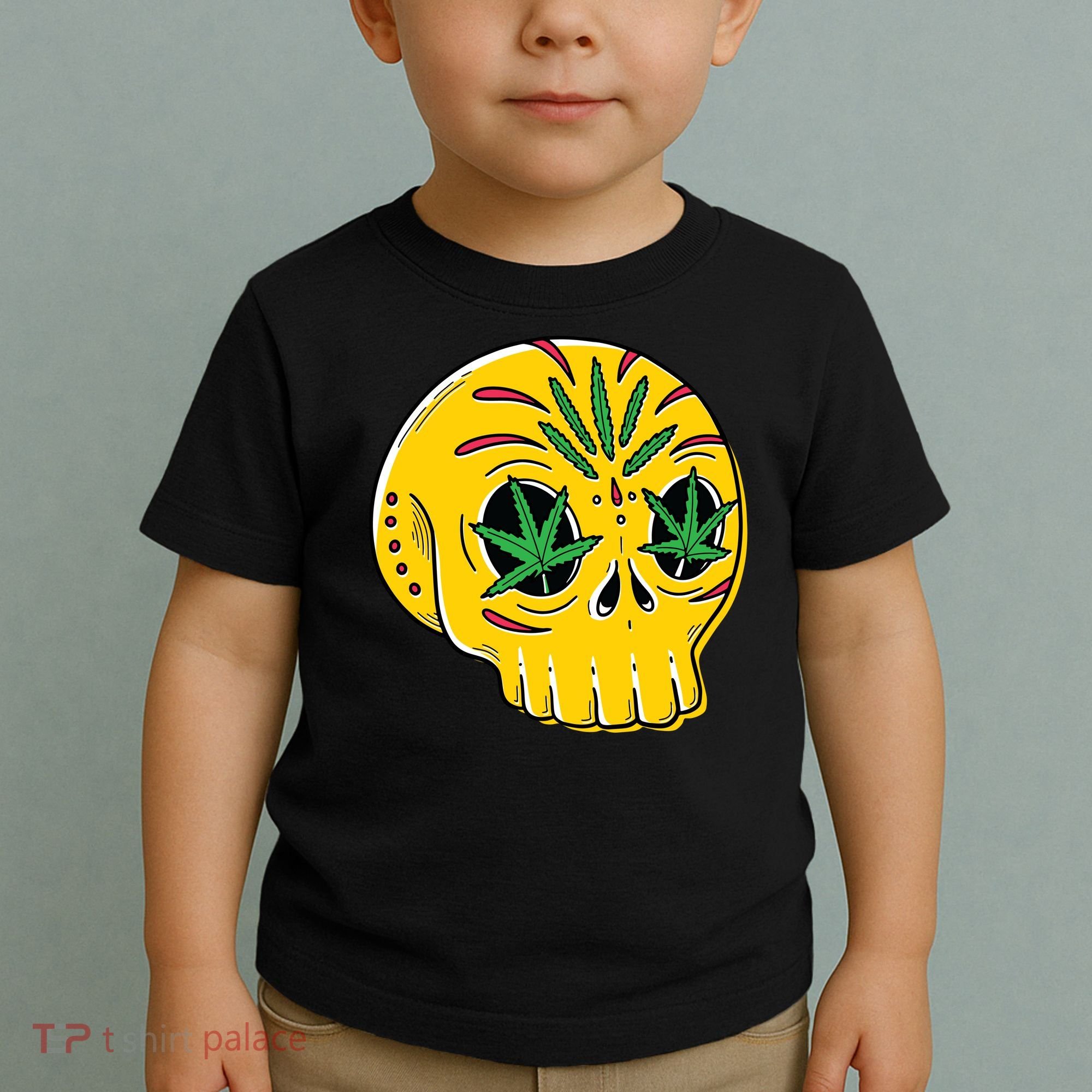 Skull Weed Toddler T-Shirt
