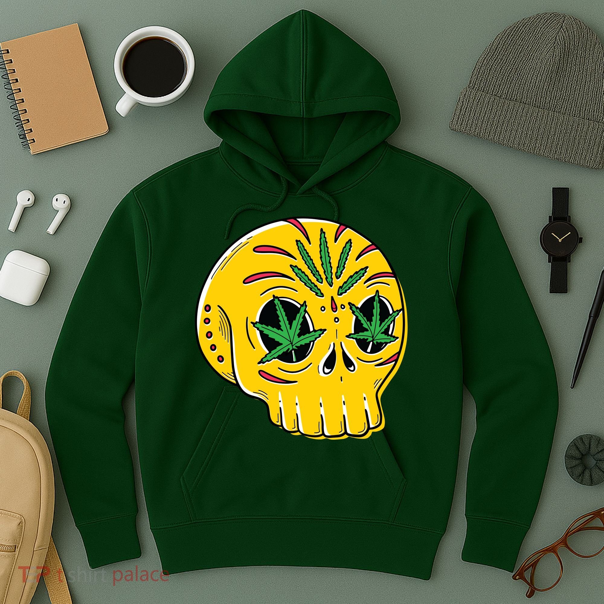 Skull Weed Hoodie