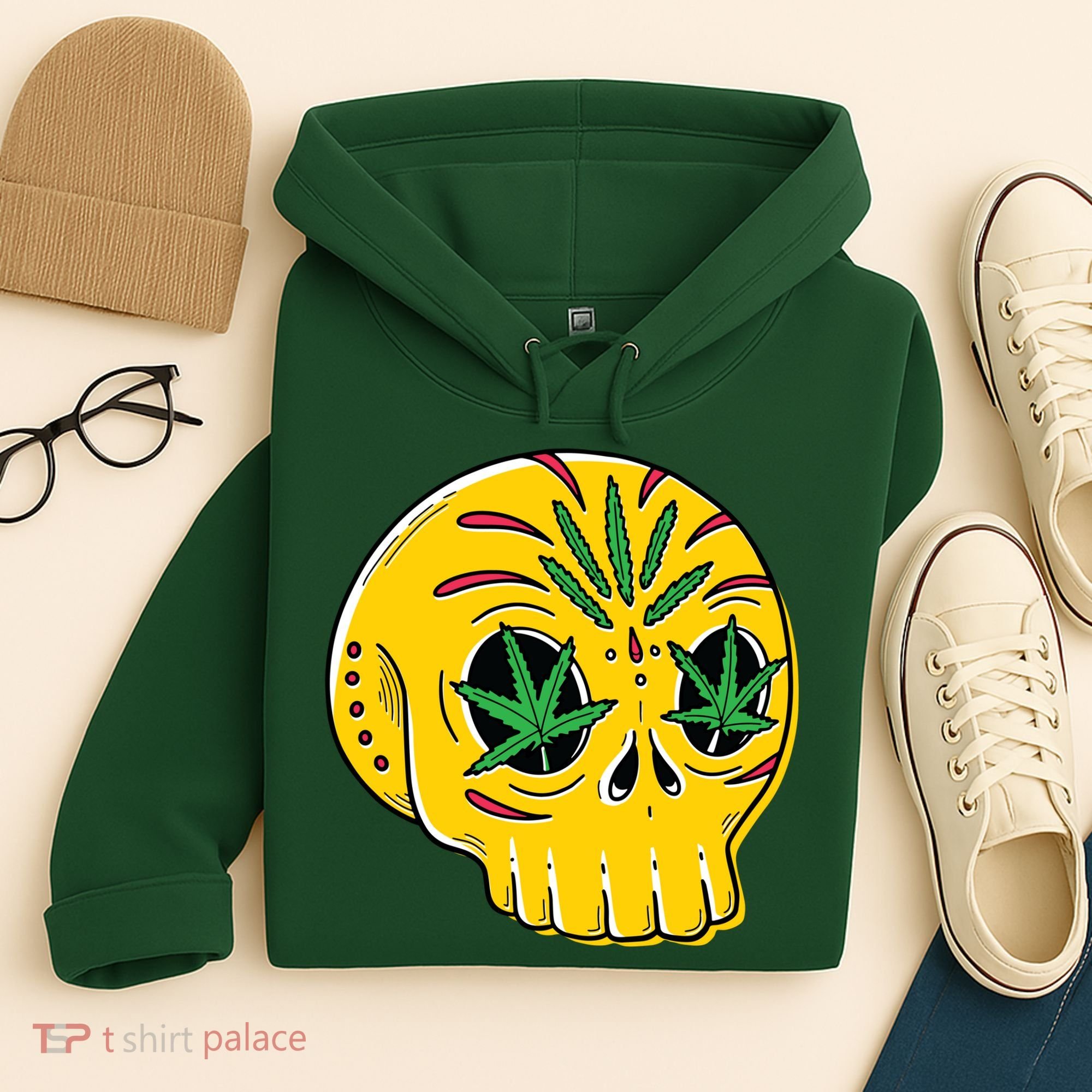 Skull Weed Hoodie