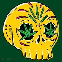 Skull Weed Hoodie thumb 7