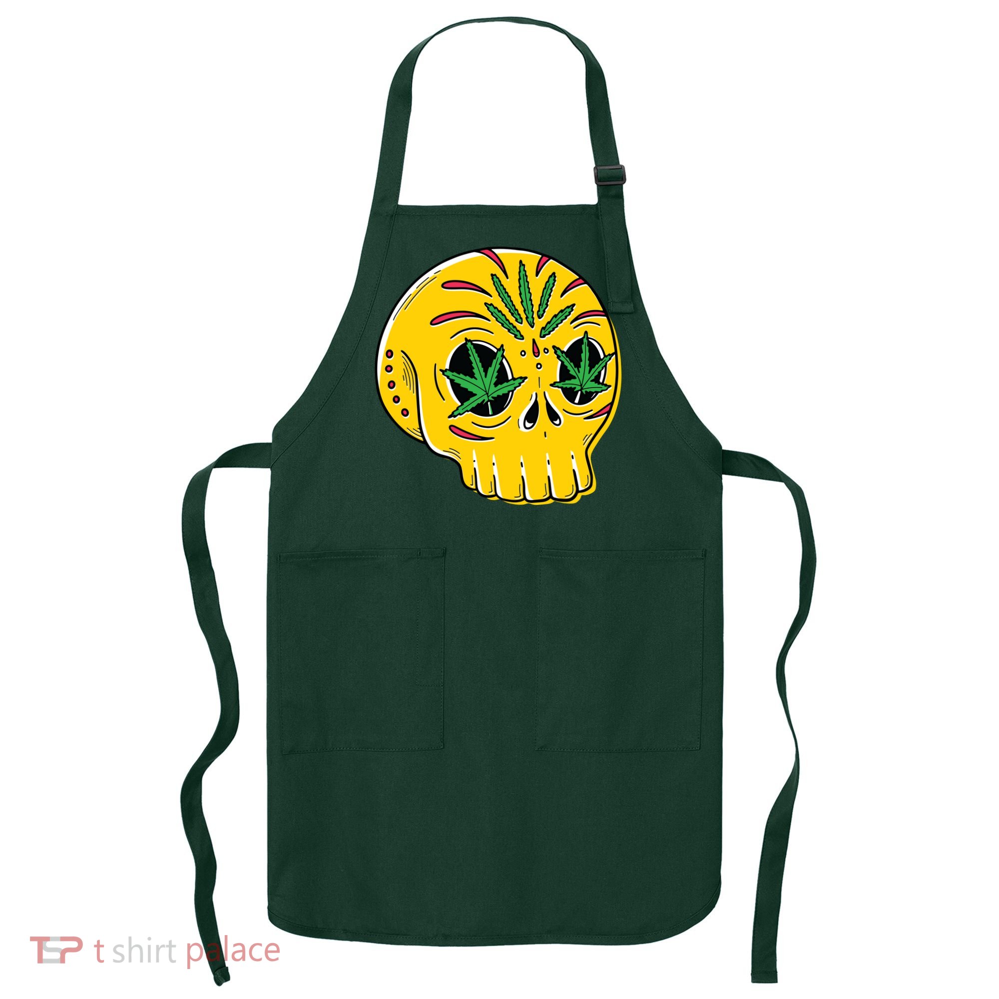 Skull Weed Apron