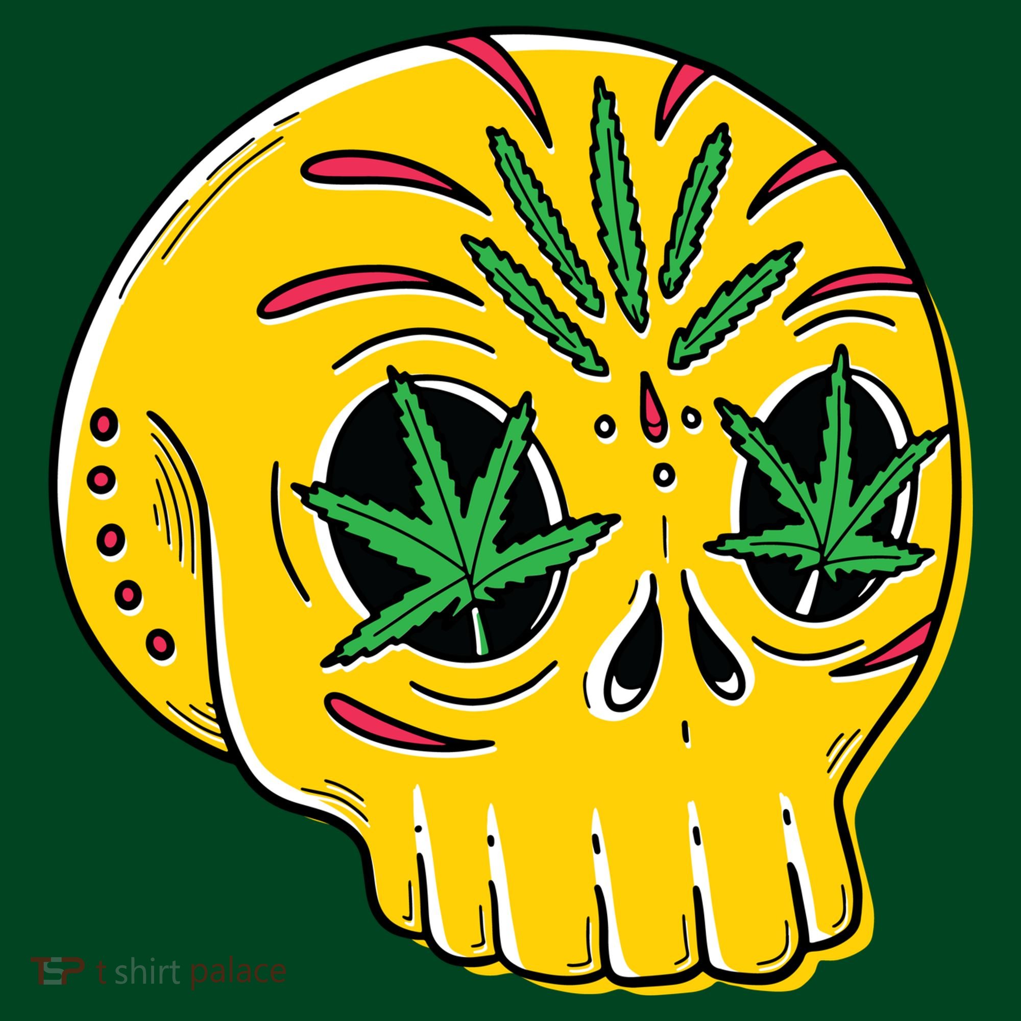 Skull Weed Apron