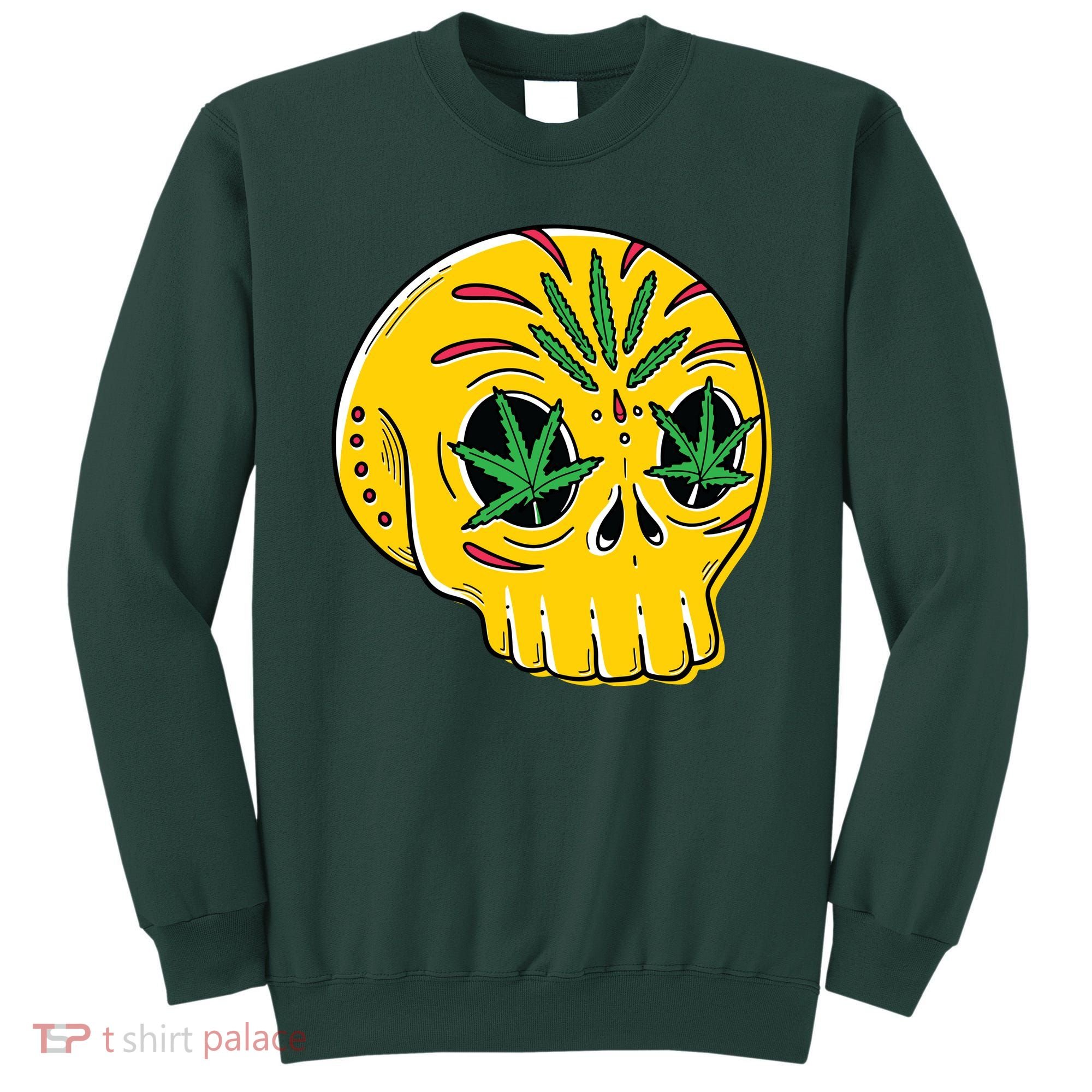 Skull Weed Sweatshirt
