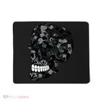 Skull With Flowers Day of the Dead Mousepad thumb 0