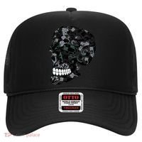 Skull With Flowers Day of the Dead Hat thumb 0