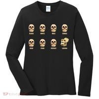 Skulls of Modern America Funny Liberal Monkey Skull Women's Long Sleeve Shirt thumb 0