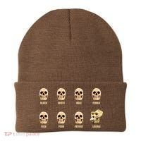 Skulls of Modern America Funny Liberal Monkey Skull Beanie thumb 0
