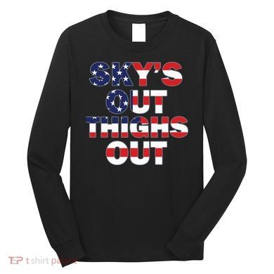 Sky's Out Thighs Out Long Sleeve Shirt