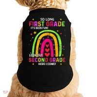 So Long 1st Grade Look Out 2nd Grade Funny Graduation Gifts Doggie Tank thumb 0