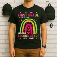 So Long 1st Grade Look Out 2nd Grade Funny Graduation Gifts T-Shirt thumb 6