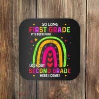 So Long 1st Grade Look Out 2nd Grade Funny Graduation Gifts Coaster thumb 0