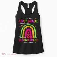 So Long 1st Grade Look Out 2nd Grade Funny Graduation Gifts Women's Tank Top thumb 0