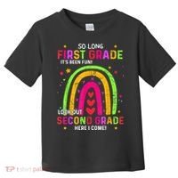 So Long 1st Grade Look Out 2nd Grade Funny Graduation Gifts Toddler T-Shirt thumb 0