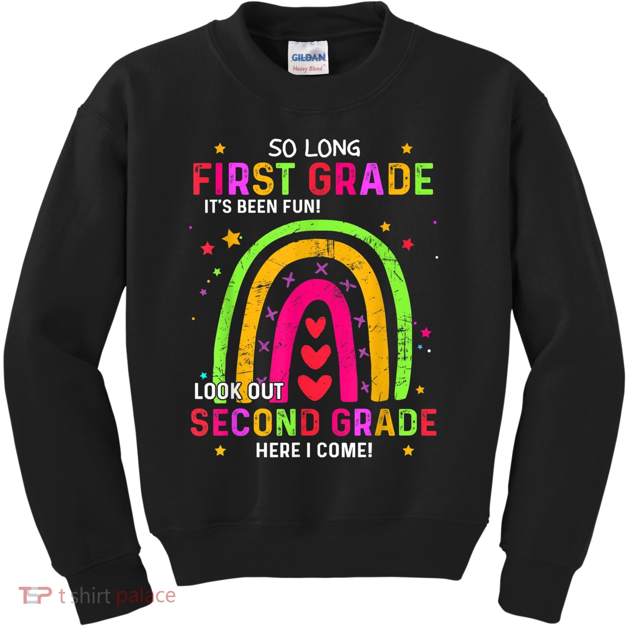 So Long 1st Grade Look Out 2nd Grade Funny Graduation Gifts Kids Sweatshirt