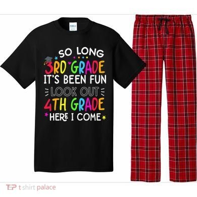 So Long 3rd Grade Graduation 4th Grade Here I Come Last Day Pajama Set
