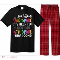 So Long 3rd Grade Graduation 4th Grade Here I Come Last Day Pajama Set thumb 0