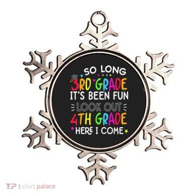 So Long 3rd Grade Graduation 4th Grade Here I Come Last Day Ornament