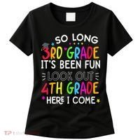 So Long 3rd Grade Graduation 4th Grade Here I Come Last Day Women's T-Shirt thumb 0