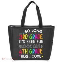 So Long 3rd Grade Graduation 4th Grade Here I Come Last Day Tote Bag thumb 0