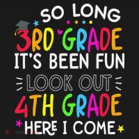 So Long 3rd Grade Graduation 4th Grade Here I Come Last Day Tote Bag thumb 4