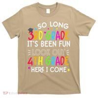 So Long 3rd Grade Graduation 4th Grade Here I Come Last Day T-Shirt thumb 0