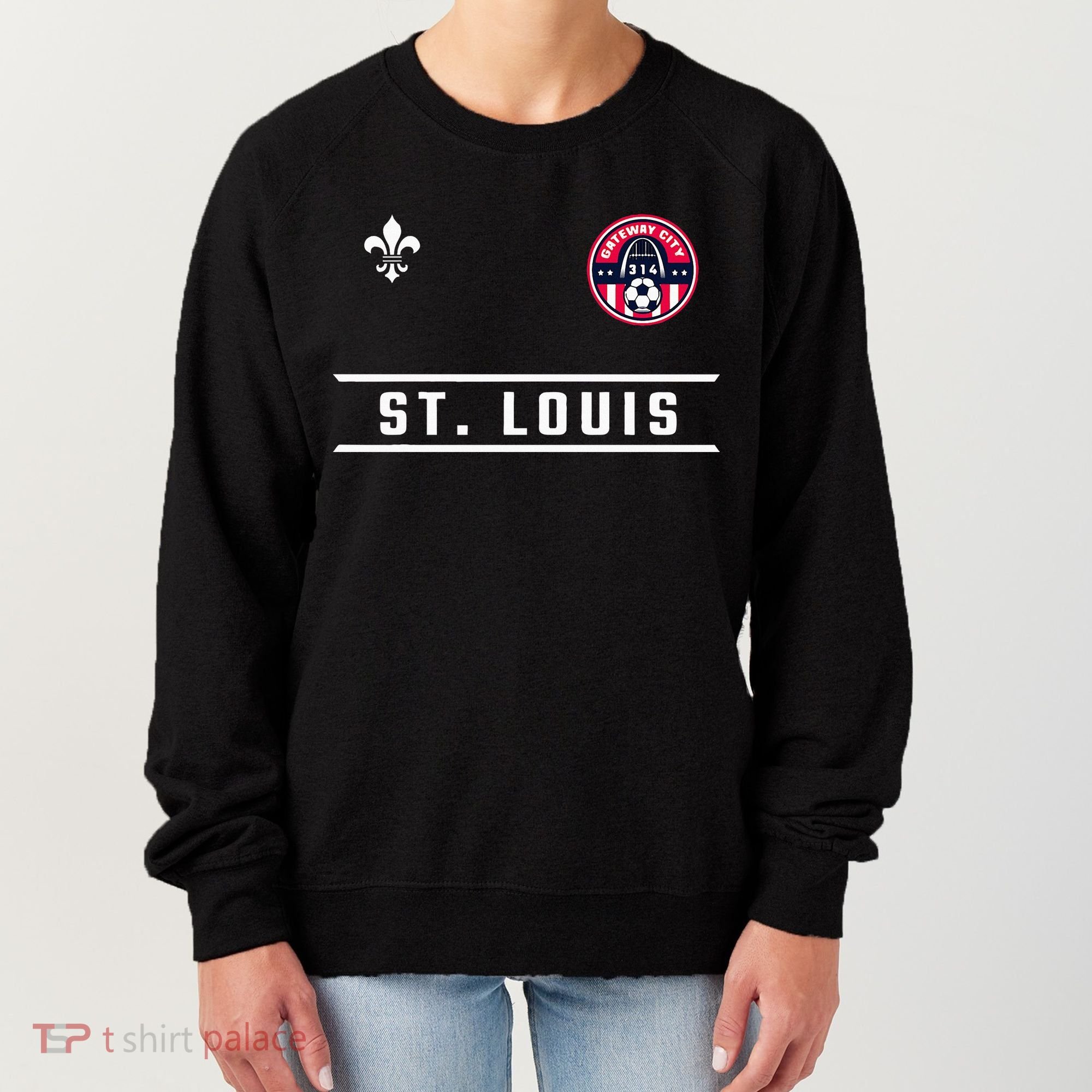 St. Louis 314 Area Code Classic Gateway Women's Sweatshirt