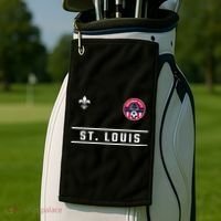 St. Louis 314 Area Code Classic Gateway Golf Towel thumb 2