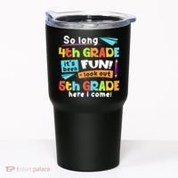 So Long 4th Grade 5th Grade Here I Come Graduation Boy Tumbler thumb 0
