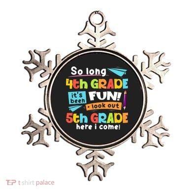So Long 4th Grade 5th Grade Here I Come Graduation Boy Ornament
