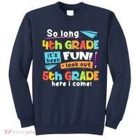 So Long 4th Grade 5th Grade Here I Come Graduation Boy Sweatshirt thumb 0