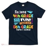 So Long 4th Grade 5th Grade Here I Come Graduation Boy T-Shirt thumb 0