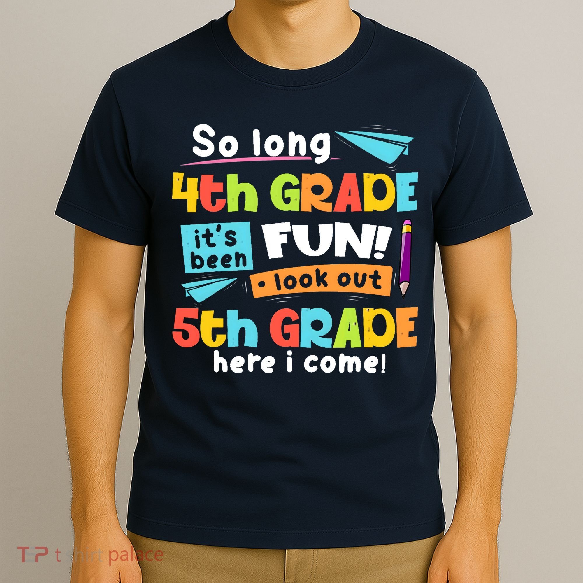 So Long 4th Grade 5th Grade Here I Come Graduation Boy T-Shirt