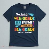 So Long 4th Grade 5th Grade Here I Come Graduation Boy T-Shirt thumb 5