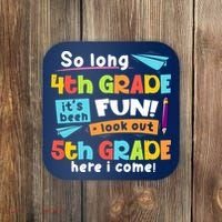 So Long 4th Grade 5th Grade Here I Come Graduation Boy Coaster thumb 0