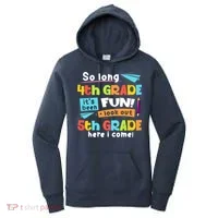 So Long 4th Grade 5th Grade Here I Come Graduation Boy Women's Hoodie thumb 0