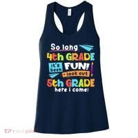 So Long 4th Grade 5th Grade Here I Come Graduation Boy Women's Tank Top thumb 0