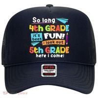 So Long 4th Grade 5th Grade Here I Come Graduation Boy Hat thumb 0