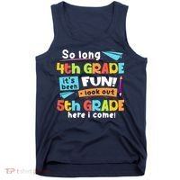 So Long 4th Grade 5th Grade Here I Come Graduation Boy Tank Top thumb 0