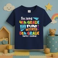 So Long 4th Grade 5th Grade Here I Come Graduation Boy Toddler T-Shirt thumb 3